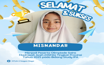 Peserta OSMA Tingkat Provinsi Aceh Tahun 2025